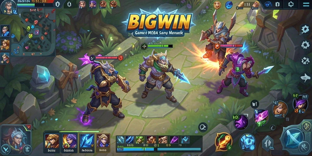 Gameplay seru di arena pertempuran <strong>BIGWIN</strong> yang penuh strategi.
