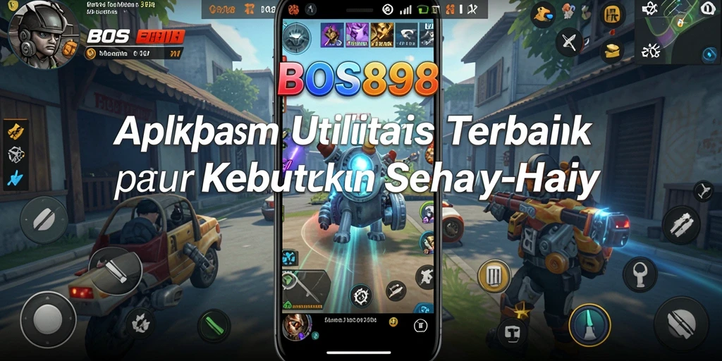 Screenshot utama BOS898 menampilkan antarmuka aplikasi utilitas yang sederhana dan fungsional.
