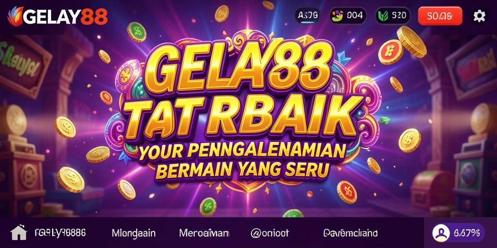 Tampilan permainan slot dengan grafis yang menarik dan fitur bonus.