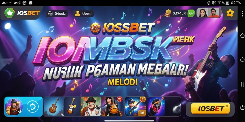 Tampilan gameplay yang menarik dan interaktif di IOSBET.