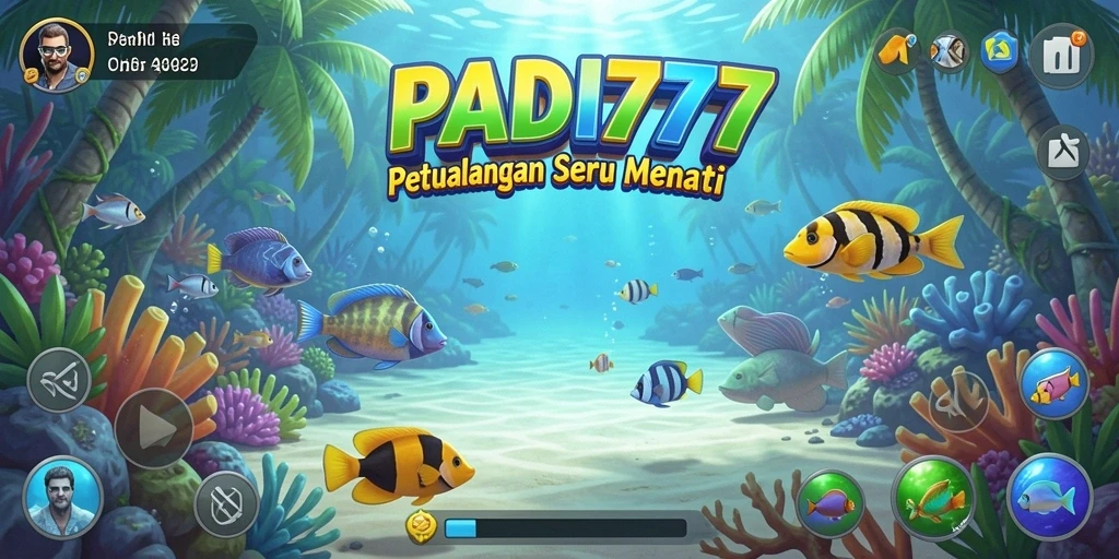 Tampilan gameplay PADI777 yang penuh petualangan dan tantangan.