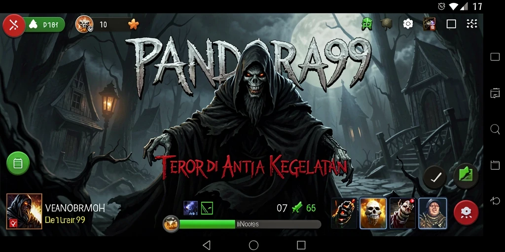 Tangkapan layar memukau dari gameplay PANDORA99 yang menakutkan.