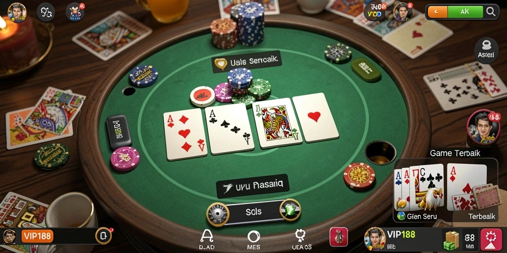 Tampilan gameplay seru dan menarik di VIP188.